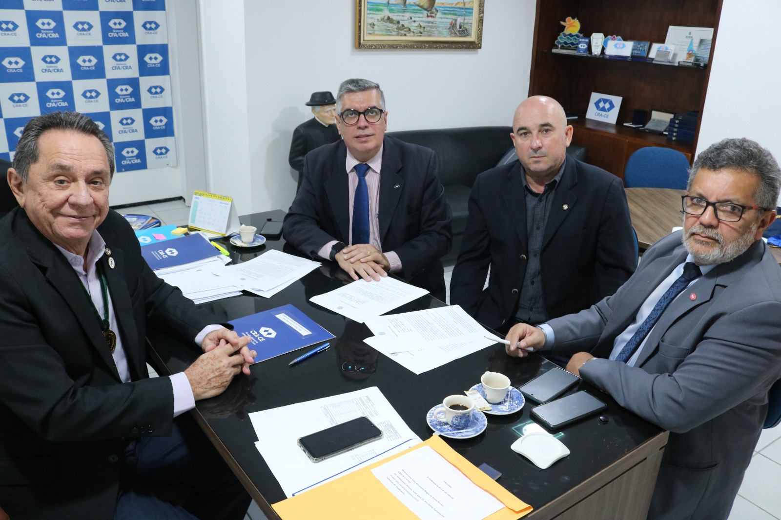 Em visita ao Ceará, diretor da Câmara de Comunicação e Marketing do CFA destaca apoio aos regionais